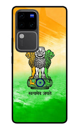 Satyamev Jayate Flag Vivo V30 Pro 5G Back Cover